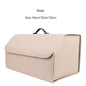 Organisateur de coffre | en cuir luxe Beige-Large