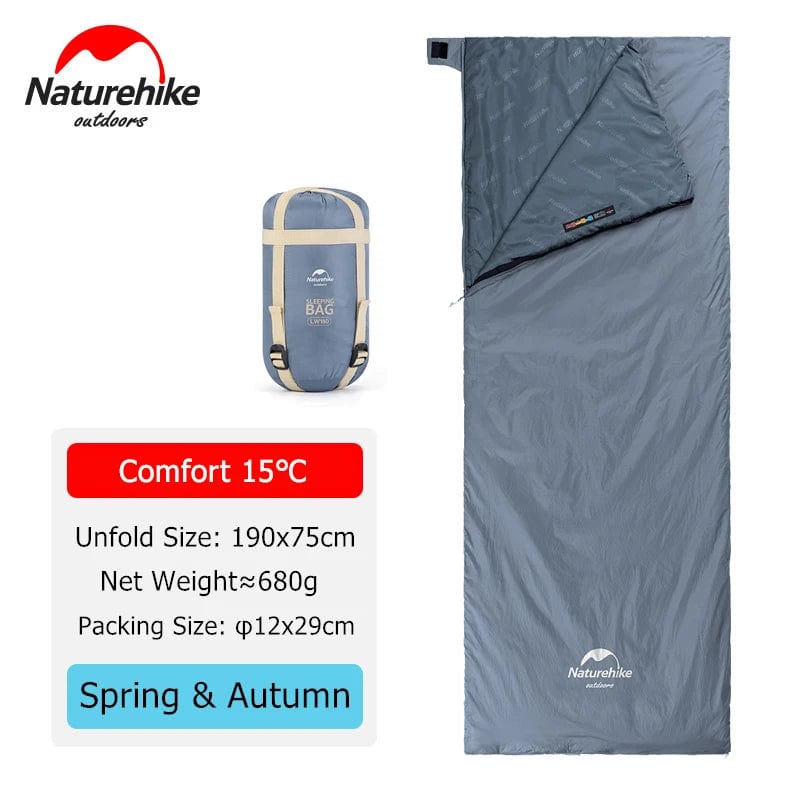 Sac de couchage | Naturehike Ultralight Blue - 190x75cm