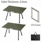 Table pliante | CampMaster 2pcs ITG Table Green