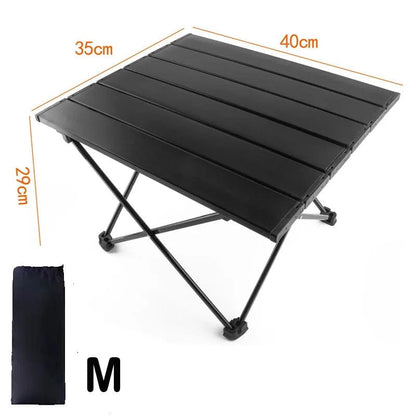 Table pliante | Outdoor SIZE M black