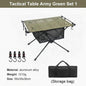 Table pliante | TacticalGear Army Green Table Set