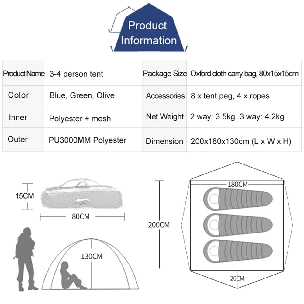 Tente | SkyDome Explorer